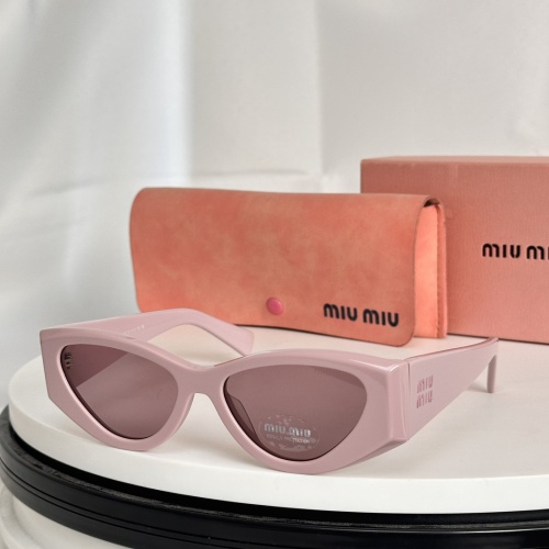 Wholesale MIU MIU AAA Quality Sunglasses #1214436 $48.00 USD, Wholesale Quality Replica MIU MIU AAA Sunglasses