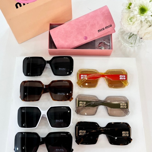 Replica MIU MIU AAA Quality Sunglasses #1214456 $60.00 USD for Wholesale