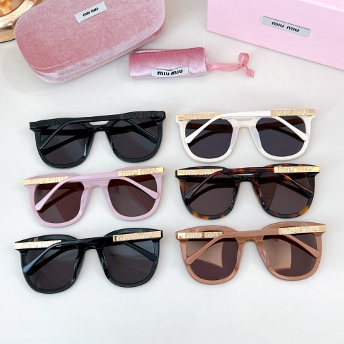 Replica MIU MIU AAA Quality Sunglasses #1214471 $64.00 USD for Wholesale