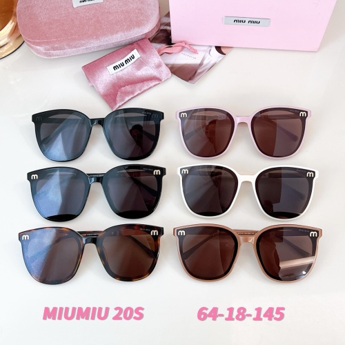 Replica MIU MIU AAA Quality Sunglasses #1214475 $64.00 USD for Wholesale