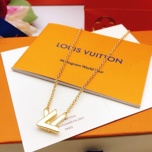 Wholesale Louis Vuitton Necklaces #1214477 $29.00 USD, Wholesale Quality Replica Louis Vuitton Necklaces