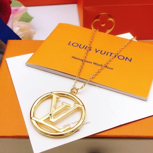 Wholesale Louis Vuitton Necklaces #1214478 $29.00 USD, Wholesale Quality Replica Louis Vuitton Necklaces