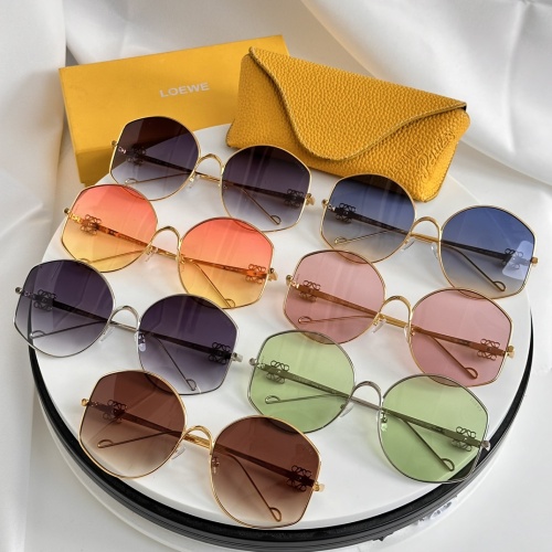 Replica LOEWE AAA Quality Sunglasses #1214484 $64.00 USD for Wholesale