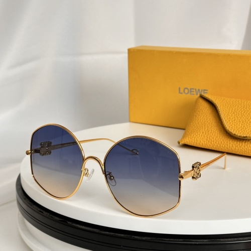 Wholesale LOEWE AAA Quality Sunglasses #1214485 $64.00 USD, Wholesale Quality Replica LOEWE AAA Quality Sunglasses