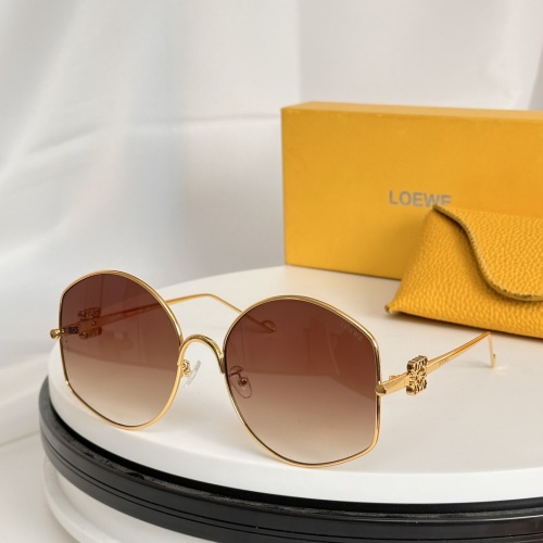 Wholesale LOEWE AAA Quality Sunglasses #1214486 $64.00 USD, Wholesale Quality Replica LOEWE AAA Quality Sunglasses