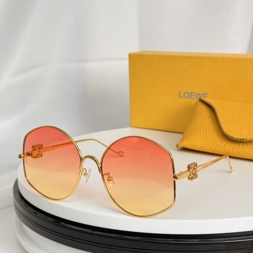 Wholesale LOEWE AAA Quality Sunglasses #1214487 $64.00 USD, Wholesale Quality Replica LOEWE AAA Quality Sunglasses