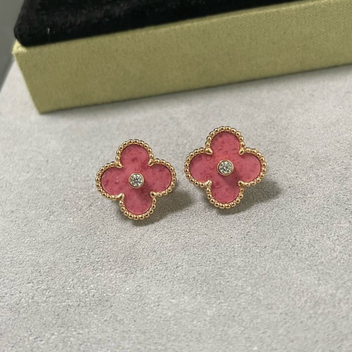 Wholesale Van Cleef &amp; Arpels Earrings For Women #1214526 $68.00 USD, Wholesale Quality Replica Van Cleef &amp; Arpels Earrings