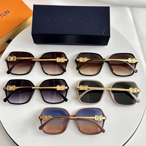 Replica Louis Vuitton AAA Quality Sunglasses #1214536 $60.00 USD for Wholesale