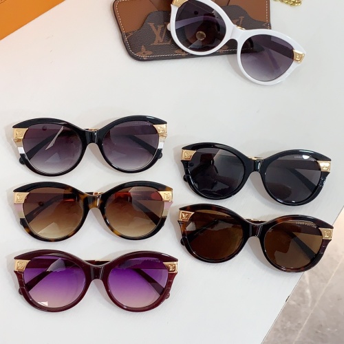 Replica Louis Vuitton AAA Quality Sunglasses #1214573 $64.00 USD for Wholesale