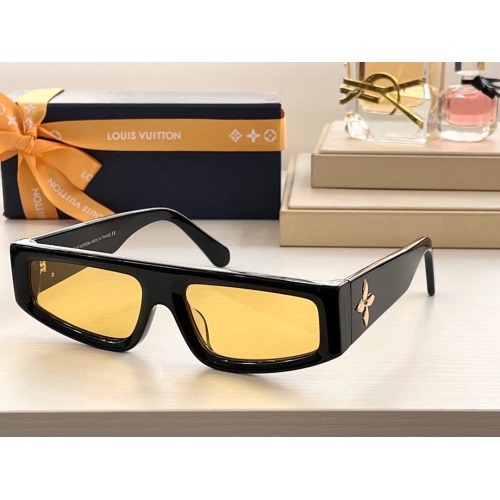 Wholesale Louis Vuitton AAA Quality Sunglasses #1214579 $64.00 USD, Wholesale Quality Replica Louis Vuitton AAA Quality Sunglasses