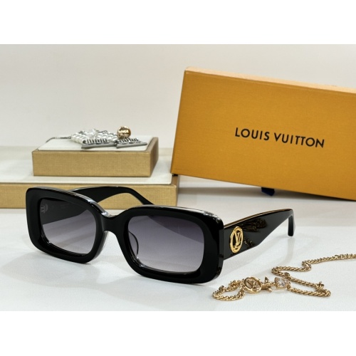 Wholesale Louis Vuitton AAA Quality Sunglasses #1214588 $68.00 USD, Wholesale Quality Replica Louis Vuitton AAA Quality Sunglasses