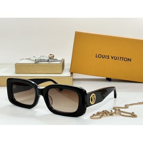 Wholesale Louis Vuitton AAA Quality Sunglasses #1214592 $68.00 USD, Wholesale Quality Replica Louis Vuitton AAA Quality Sunglasses