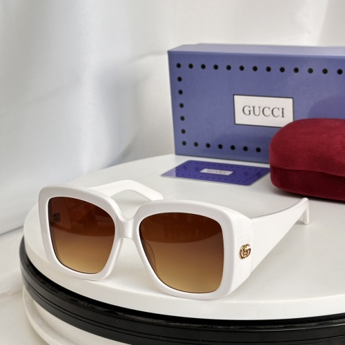 Wholesale Gucci AAA Quality Sunglasses #1214613 $45.00 USD, Wholesale Quality Replica Gucci AAA Quality Sunglasses