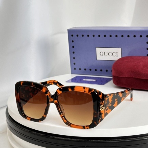 Wholesale Gucci AAA Quality Sunglasses #1214615 $45.00 USD, Wholesale Quality Replica Gucci AAA Quality Sunglasses