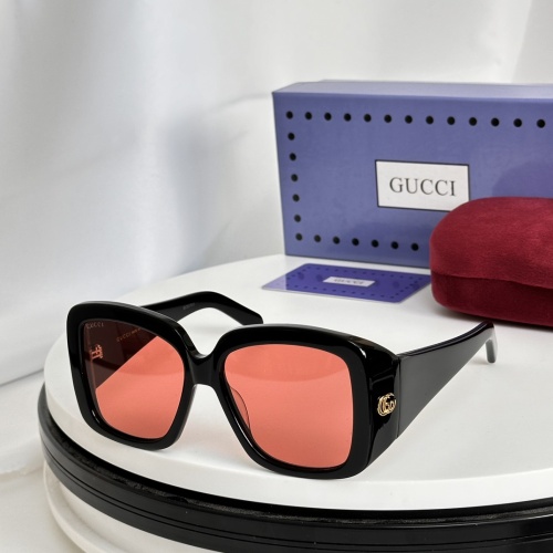 Wholesale Gucci AAA Quality Sunglasses #1214616 $45.00 USD, Wholesale Quality Replica Gucci AAA Quality Sunglasses