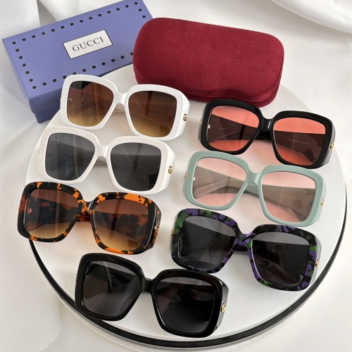 Replica Gucci AAA Quality Sunglasses #1214617 $45.00 USD for Wholesale