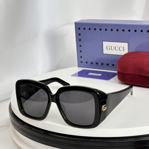 Wholesale Gucci AAA Quality Sunglasses #1214618 $45.00 USD, Wholesale Quality Replica Gucci AAA Quality Sunglasses