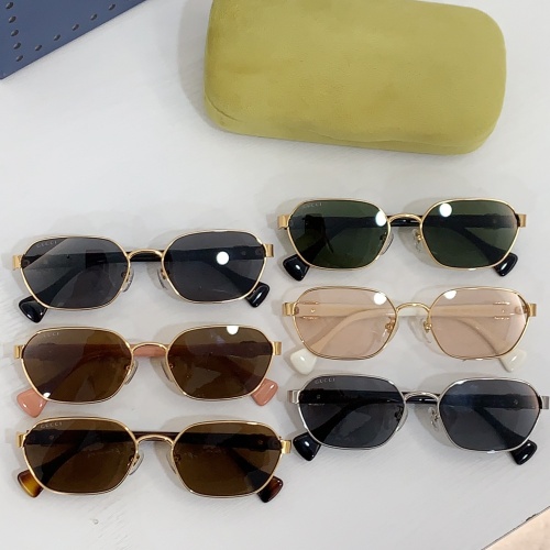 Replica Gucci AAA Quality Sunglasses #1214622 $45.00 USD for Wholesale