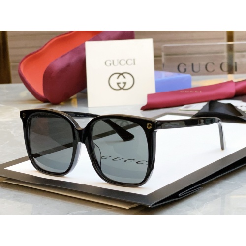 Wholesale Gucci AAA Quality Sunglasses #1214640 $48.00 USD, Wholesale Quality Replica Gucci AAA Quality Sunglasses