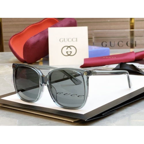 Wholesale Gucci AAA Quality Sunglasses #1214643 $48.00 USD, Wholesale Quality Replica Gucci AAA Quality Sunglasses