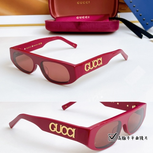 Wholesale Gucci AAA Quality Sunglasses #1214660 $60.00 USD, Wholesale Quality Replica Gucci AAA Quality Sunglasses