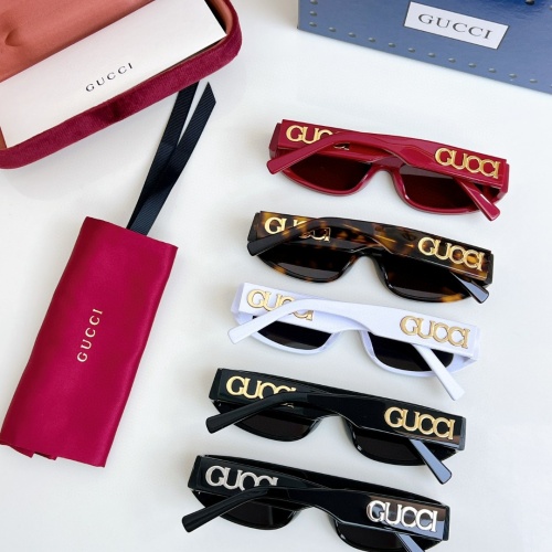 Replica Gucci AAA Quality Sunglasses #1214660 $60.00 USD for Wholesale