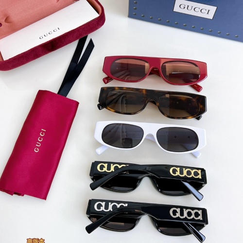 Replica Gucci AAA Quality Sunglasses #1214661 $60.00 USD for Wholesale