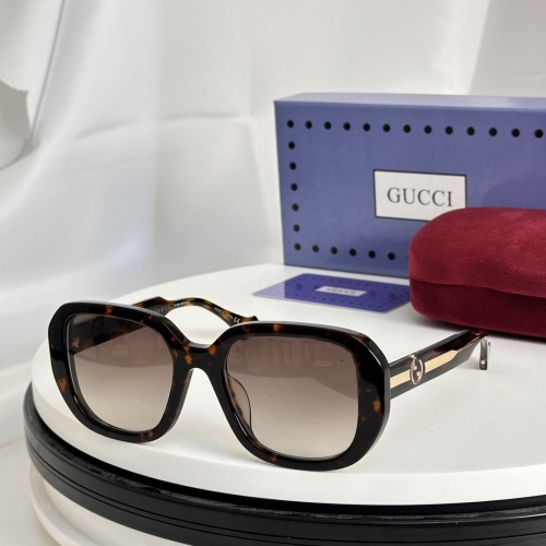 Wholesale Gucci AAA Quality Sunglasses #1214686 $72.00 USD, Wholesale Quality Replica Gucci AAA Quality Sunglasses