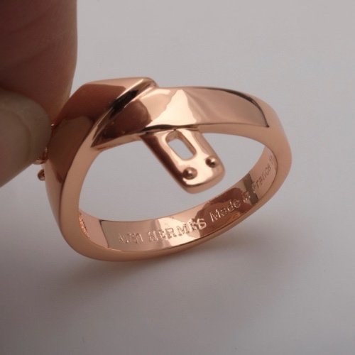 Replica Hermes Rings For Unisex #1214691 $27.00 USD for Wholesale