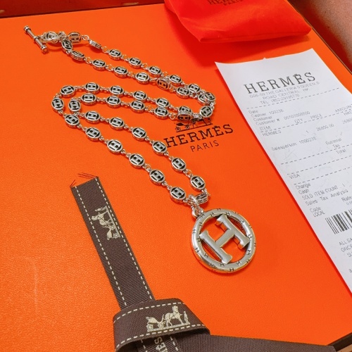 Replica Hermes Necklaces #1214697 $56.00 USD for Wholesale