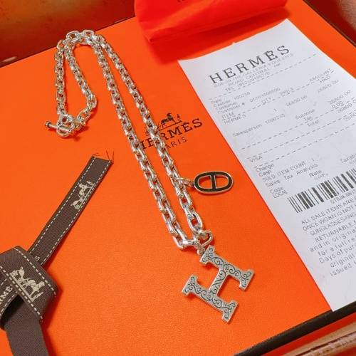 Wholesale Hermes Necklaces #1214698 $60.00 USD, Wholesale Quality Replica Hermes Necklaces