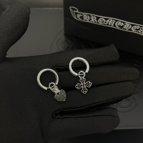 Replica Chrome Hearts Earrings For Women #1214735 $36.00 USD for Wholesale