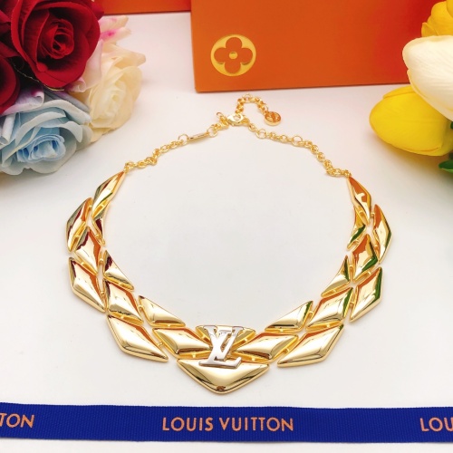 Wholesale Louis Vuitton Necklaces #1214750 $52.00 USD, Wholesale Quality Replica Louis Vuitton Necklaces