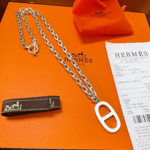 Wholesale Hermes Necklaces #1214814 $56.00 USD, Wholesale Quality Replica Hermes Necklaces