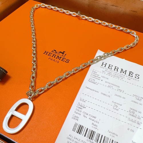 Replica Hermes Necklaces #1214814 $56.00 USD for Wholesale