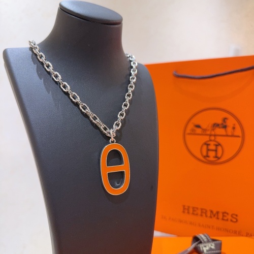 Replica Hermes Necklaces #1214815 $56.00 USD for Wholesale