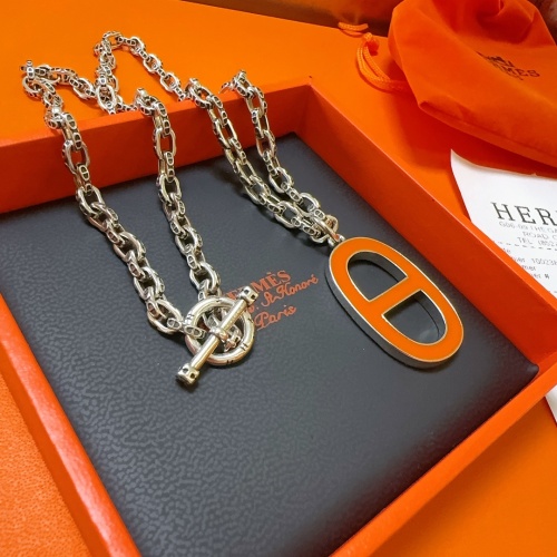 Replica Hermes Necklaces #1214815 $56.00 USD for Wholesale