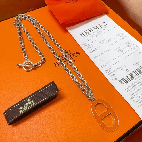 Replica Hermes Necklaces #1214815 $56.00 USD for Wholesale