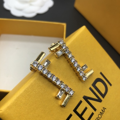 Wholesale Fendi Earrings For Women #1214889 $25.00 USD, Wholesale Quality Replica Fendi Earrings