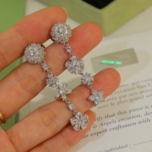 Replica Van Cleef & Arpels Earrings For Women #1214908 $39.00 USD for Wholesale