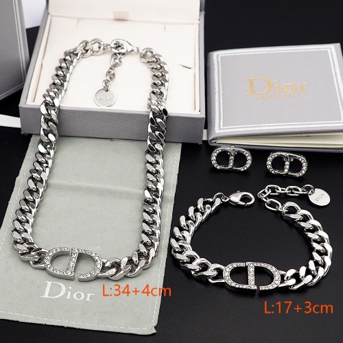 Wholesale Christian Dior Jewelry Set For Women #1215032 $64.00 USD, Wholesale Quality Replica Christian Dior Jewelry Set