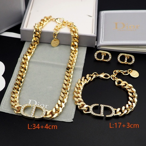 Wholesale Christian Dior Jewelry Set For Women #1215033 $64.00 USD, Wholesale Quality Replica Christian Dior Jewelry Set