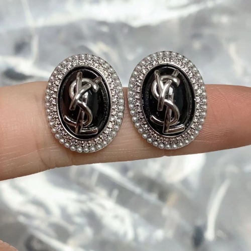 Wholesale Yves Saint Laurent YSL Earrings For Women #1215037 $29.00 USD, Wholesale Quality Replica Yves Saint Laurent YSL Earrings