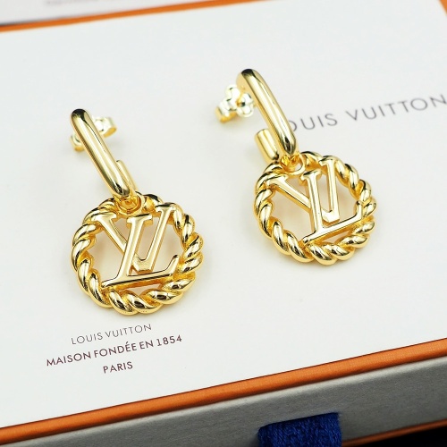 Wholesale Louis Vuitton Earrings For Women #1215045 $25.00 USD, Wholesale Quality Replica Louis Vuitton Earrings