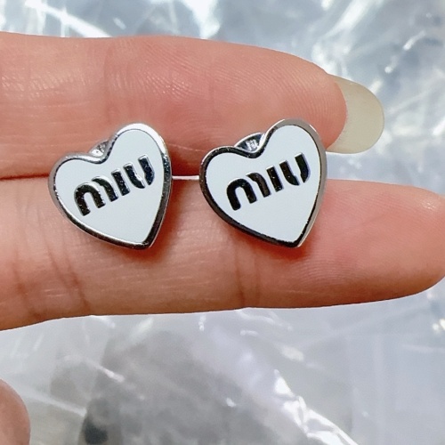 Wholesale MIU MIU Earrings For Women #1215088 $27.00 USD, Wholesale Quality Replica MIU MIU Earrings