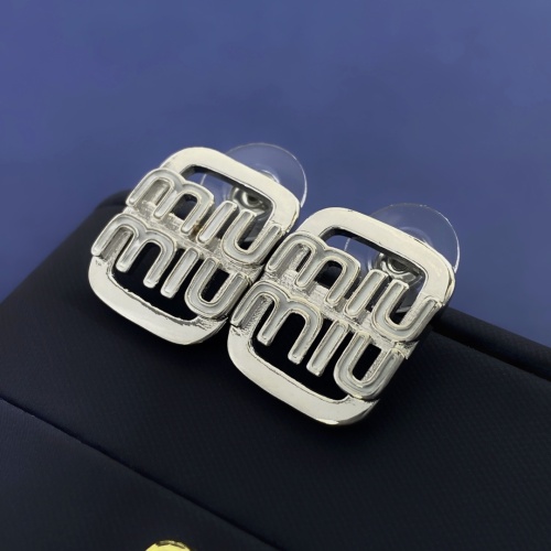 Wholesale MIU MIU Earrings For Women #1215097 $29.00 USD, Wholesale Quality Replica MIU MIU Earrings