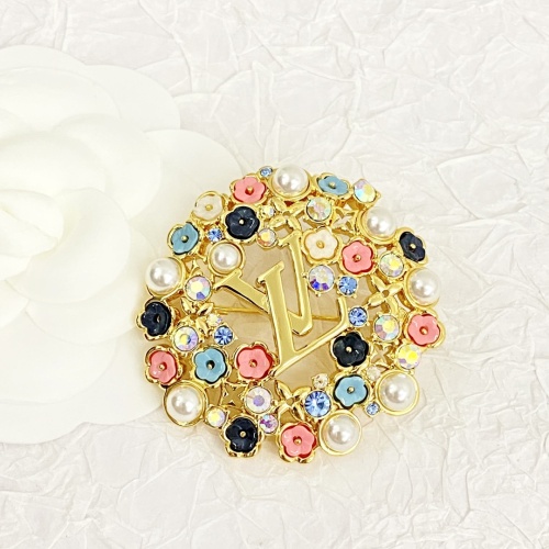 Wholesale Louis Vuitton LV Brooches For Women #1215110 $42.00 USD, Wholesale Quality Replica Louis Vuitton LV Brooches