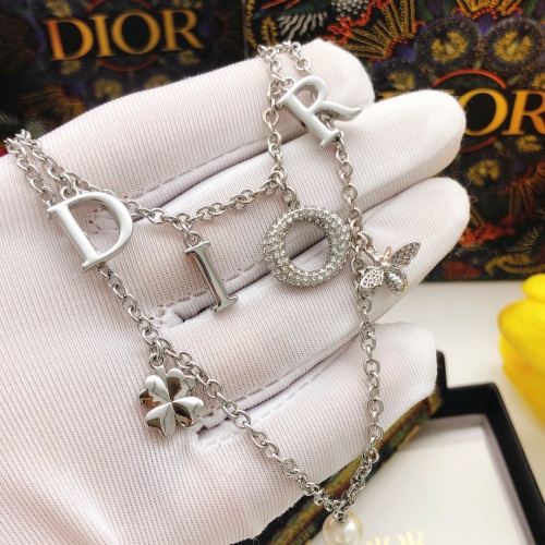 Replica Christian Dior Necklaces #1215123 $36.00 USD for Wholesale