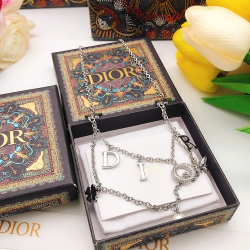 Replica Christian Dior Necklaces #1215123 $36.00 USD for Wholesale