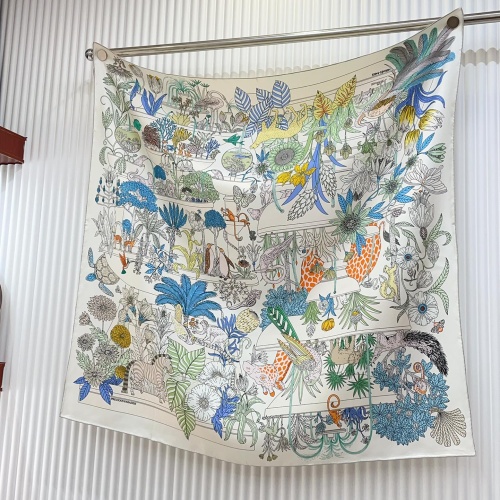 Wholesale Hermes Silk Square For Women #1215127 $52.00 USD, Wholesale Quality Replica Hermes Scarf